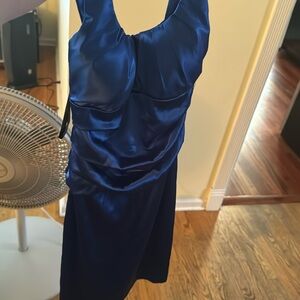 Blue dress